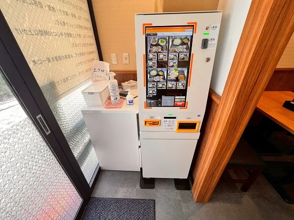 ラーメンの居抜き物件の内装