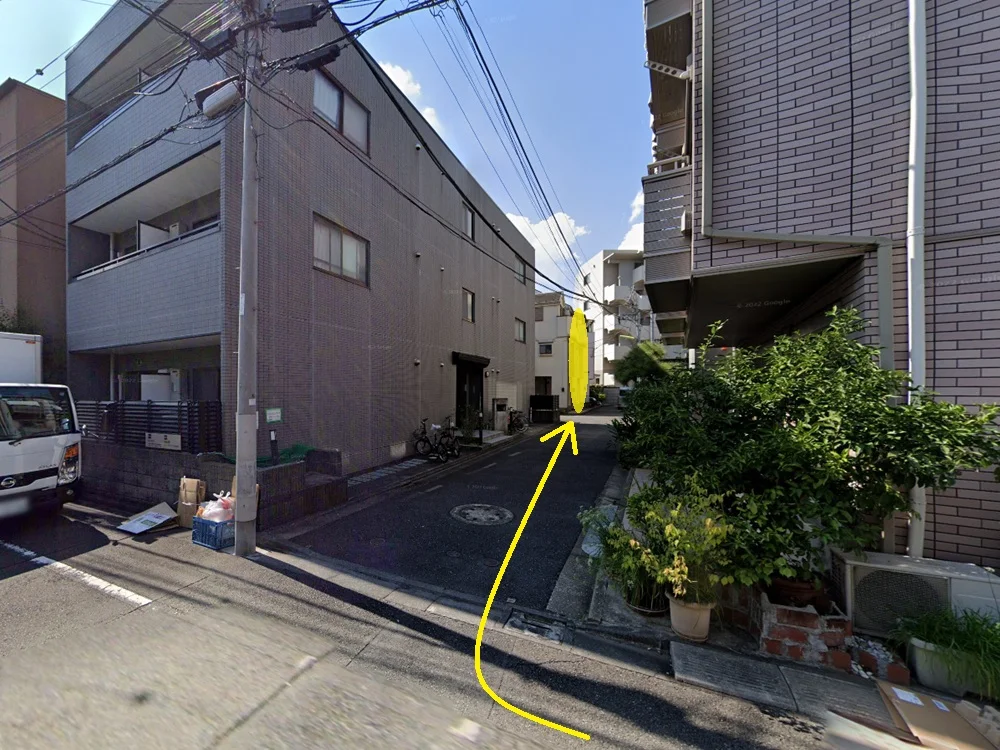 貸店舗(スケルトン)の外観