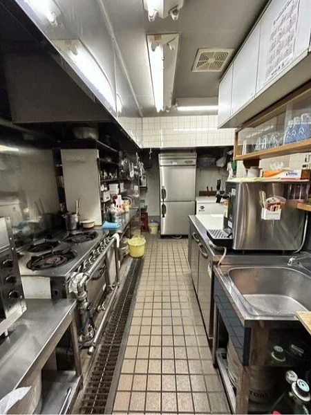 新小岩の居酒屋居抜きの厨房