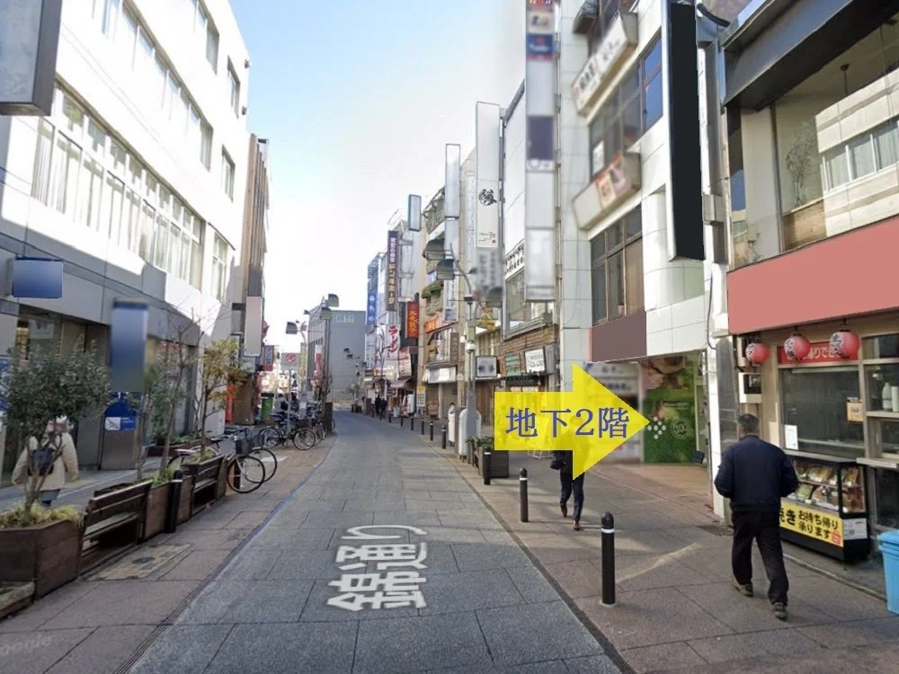 小田原の居酒屋居抜きの外観