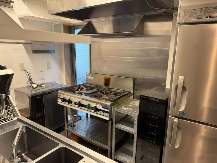 元町・中華街の居抜き店舗の厨房