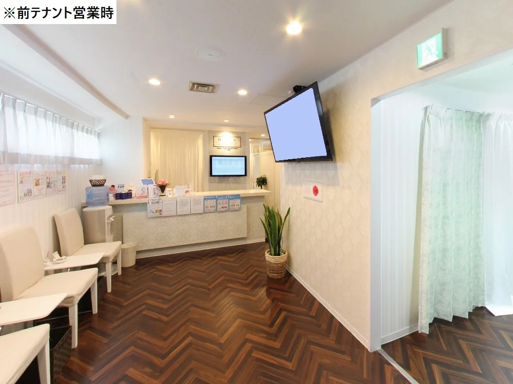 銀座一丁目のエステ居抜きの内装