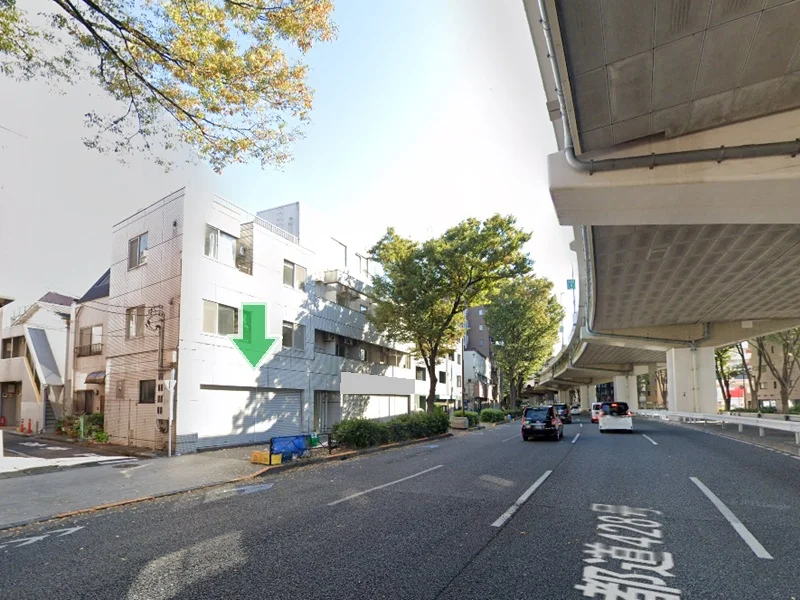 下高井戸の事務所仕様物件の外観