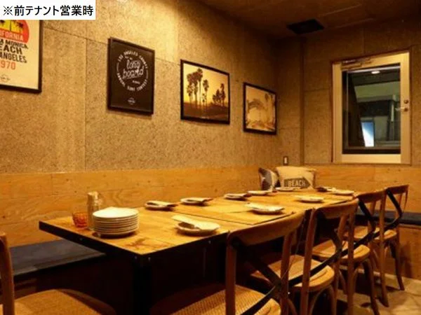 所沢の居抜き店舗の内装