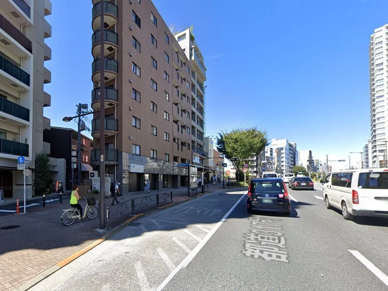 貸店舗(スケルトン)の外観