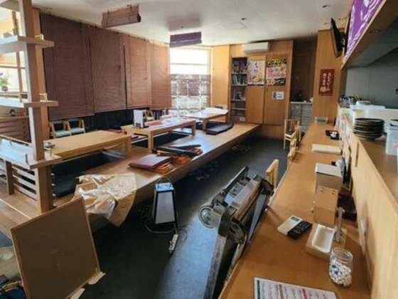 新習志野の居抜き店舗の内装