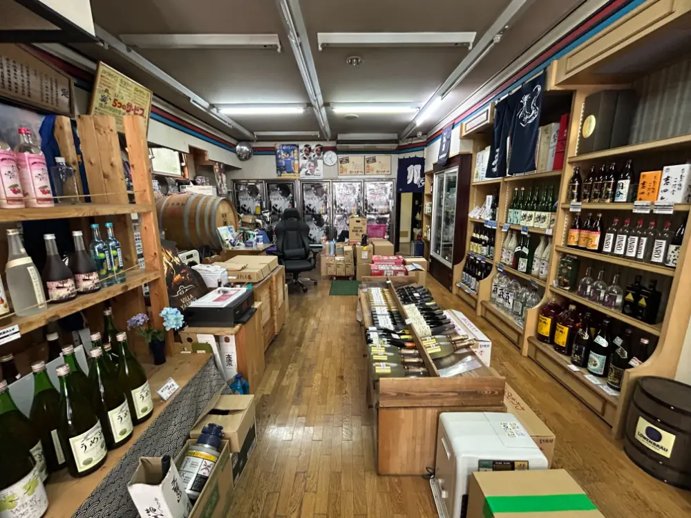 新所沢の物販居抜きの内装