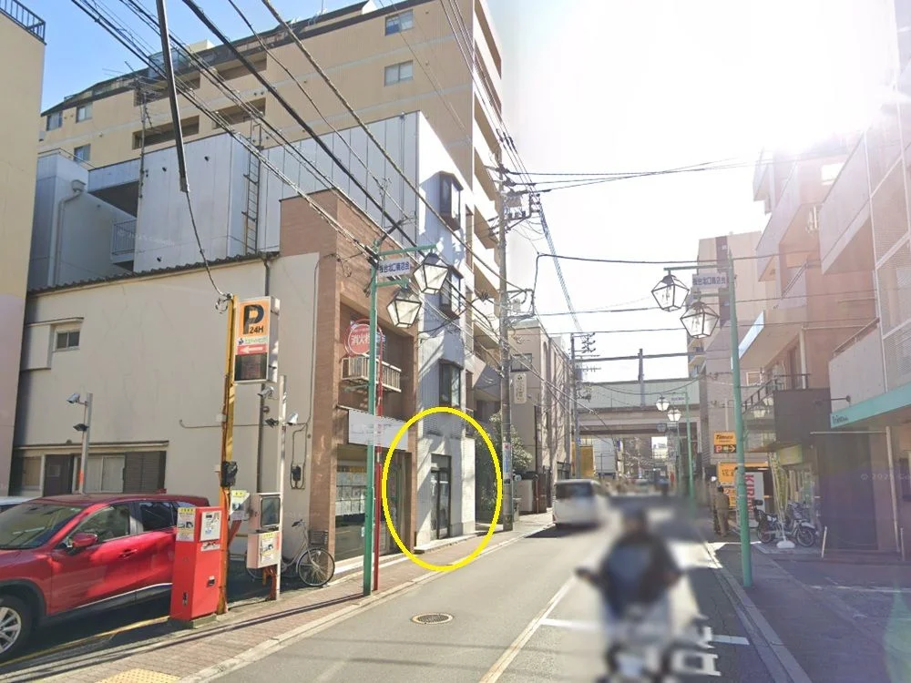 桜台のスケルトン店舗物件の外観