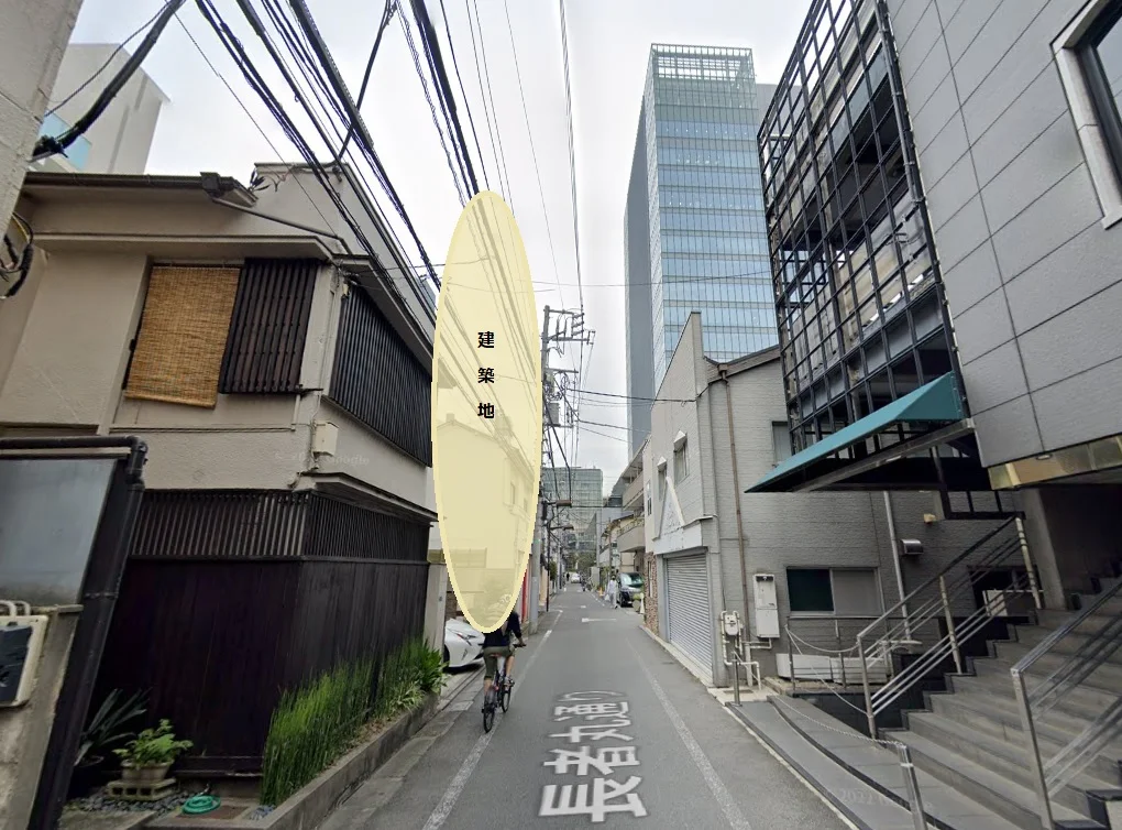 表参道のスケルトン物件の外観