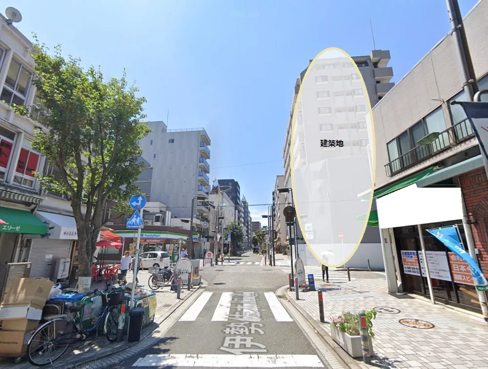 阪東橋のスケルトン物件の内装