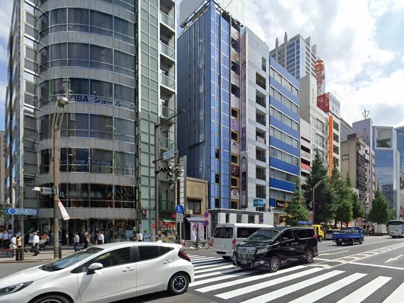 末広町の居抜き店舗の外観