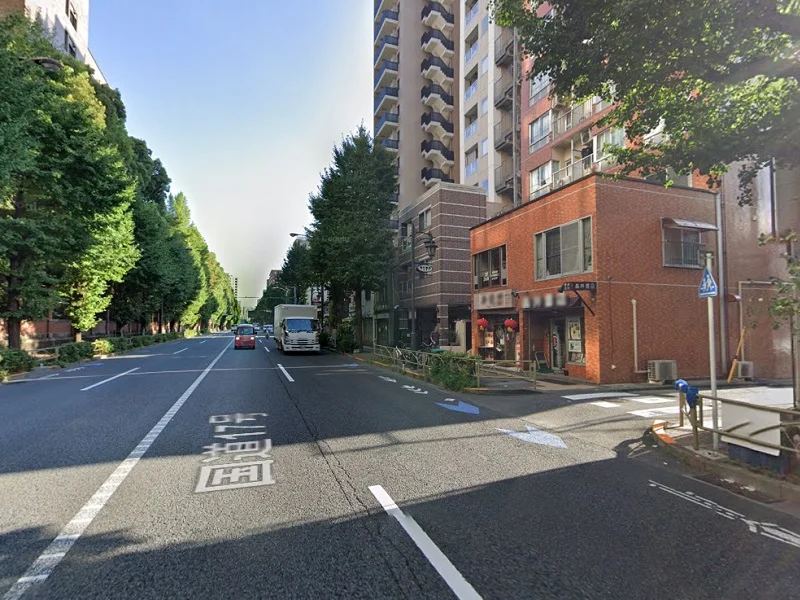 貸店舗(スケルトン)の外観