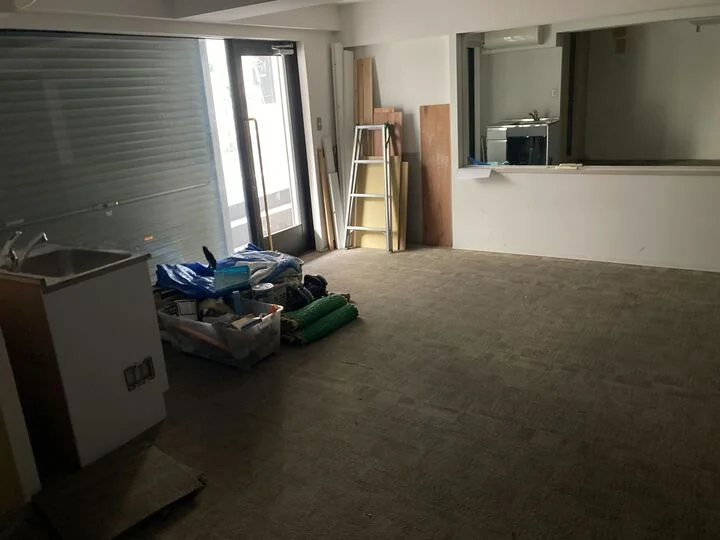 六本木の事務所仕様物件の内装