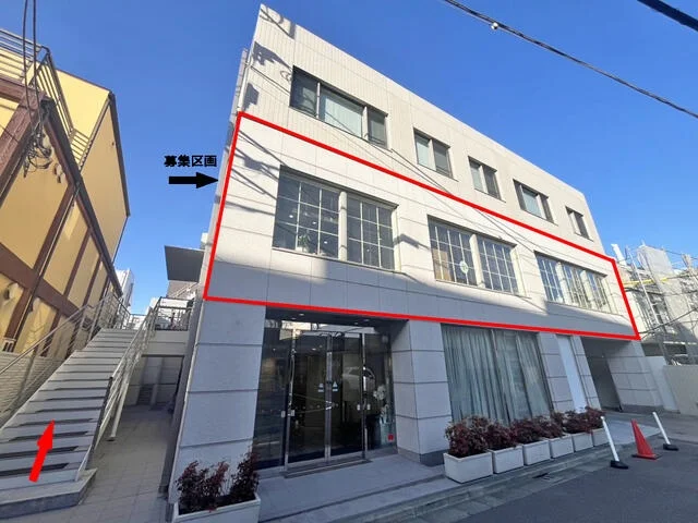 表参道の美容室・理容室居抜きの外観