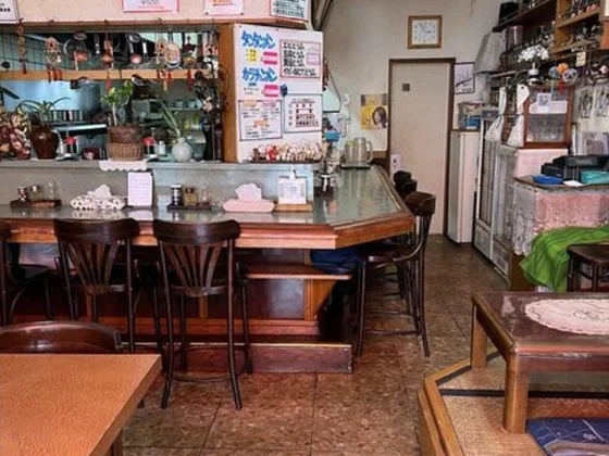 衣笠の居抜き店舗の内装