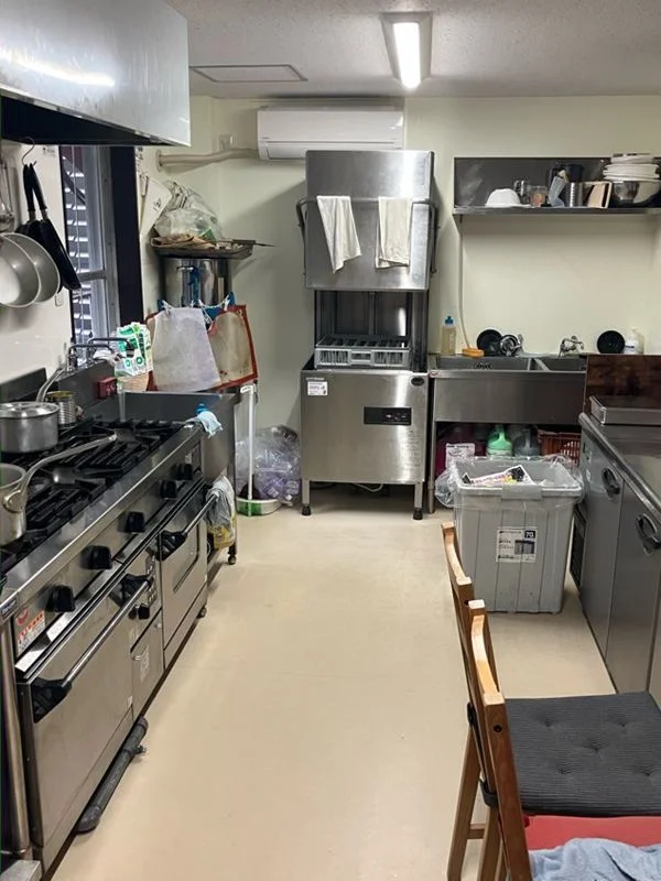 相模原の居抜き店舗の厨房