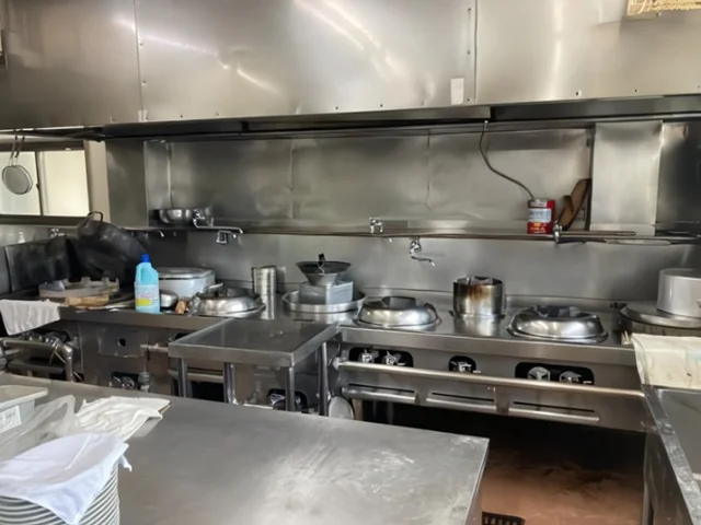 自由が丘の中華料理居抜きの厨房