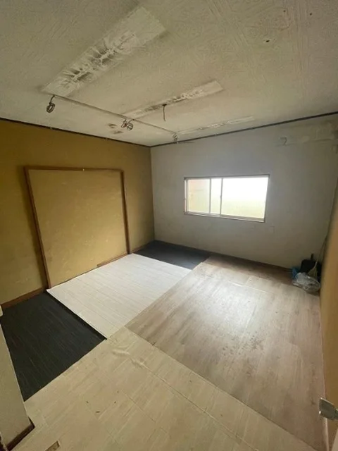 石川町の事務所仕様物件の内装