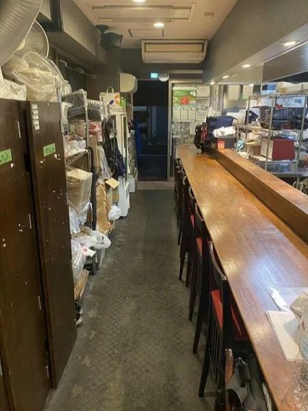 ときわ台の居抜き店舗の内装