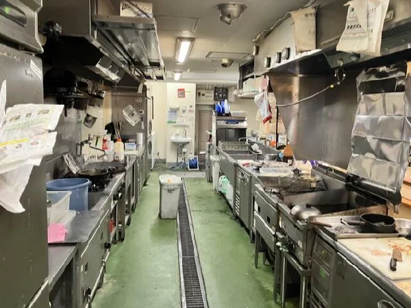 ときわ台の居抜き店舗の厨房