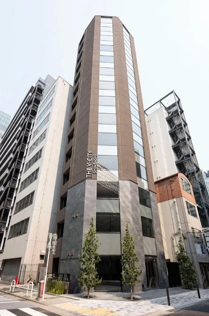 内幸町のスケルトン店舗物件の外観