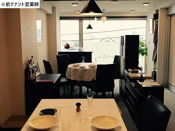 国立のフレンチ居抜きの内装