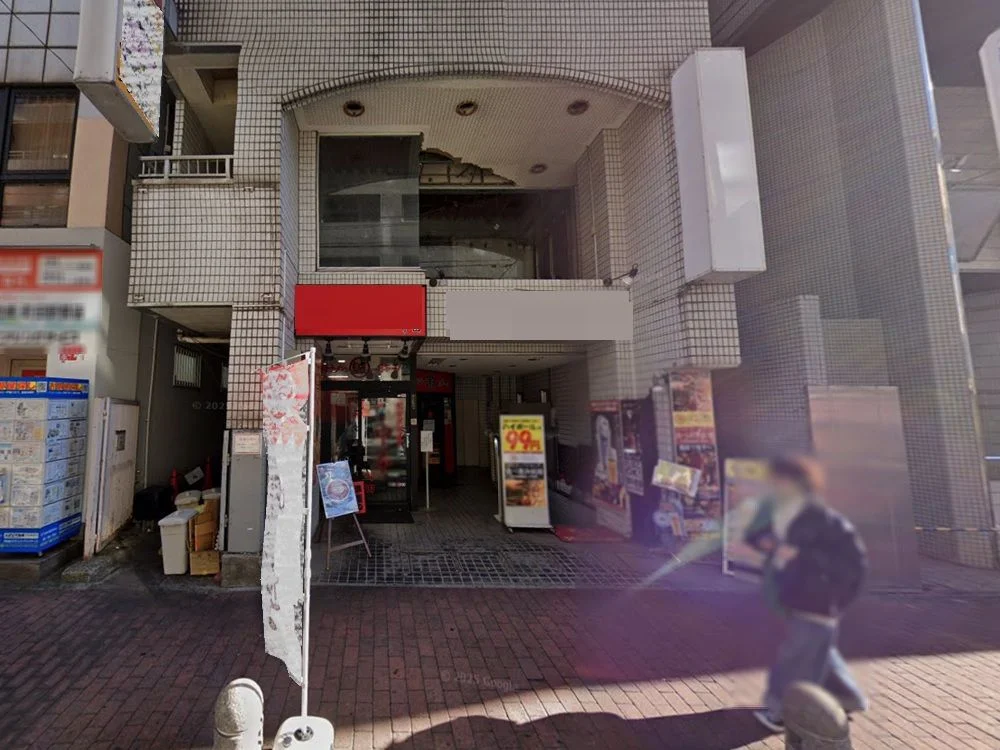 町田のラーメン居抜きの外観