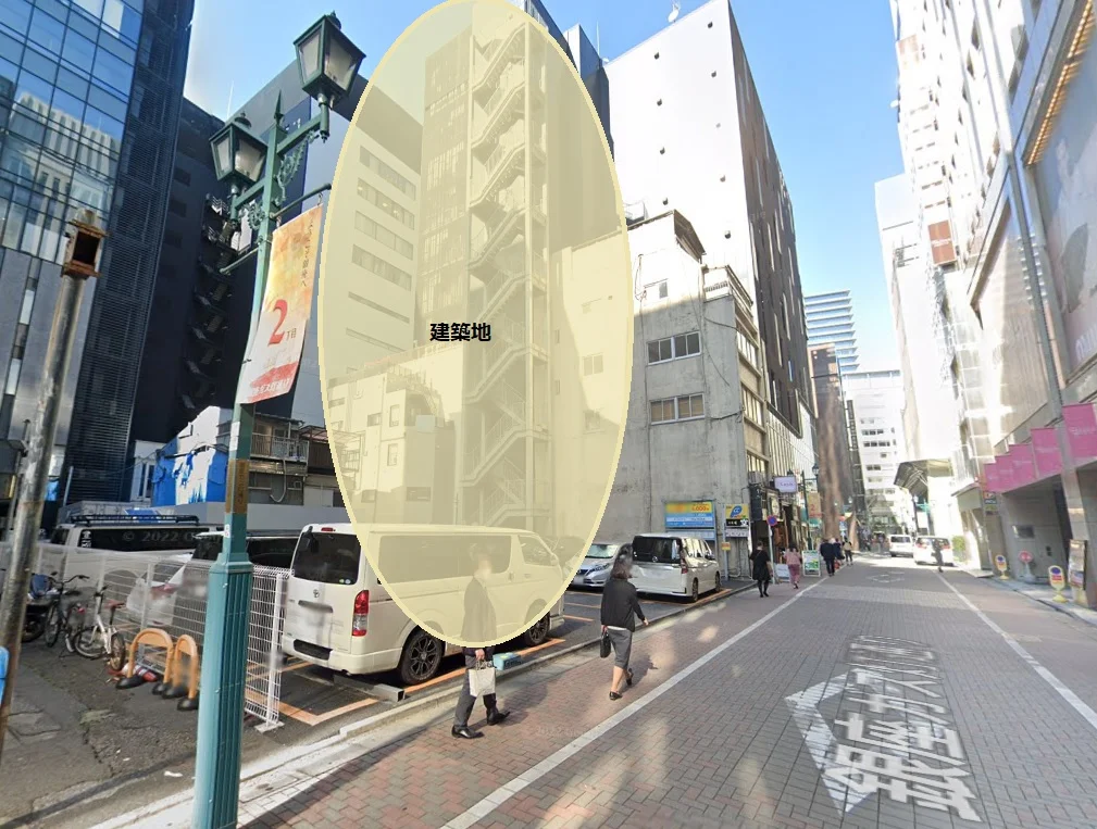 貸店舗(スケルトン)の内装