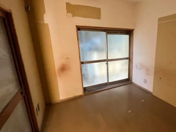 池上のスケルトン物件の内装