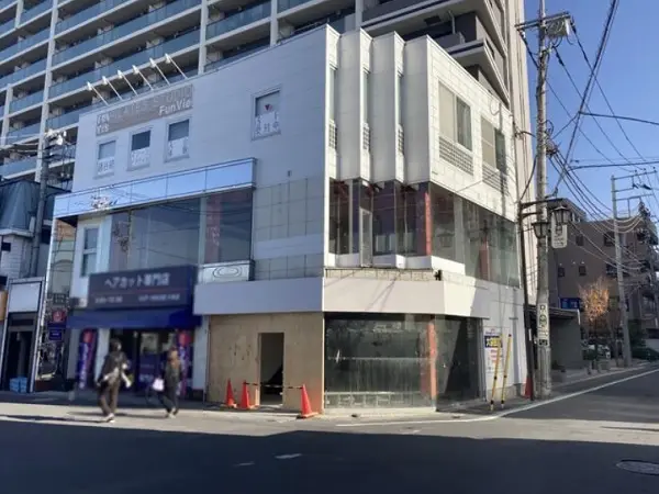 大袋のスケルトン物件の外観