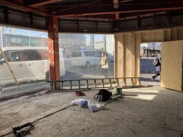 貸店舗(スケルトン)の内装