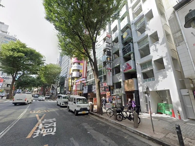 美容室・理容室の居抜き物件の外観