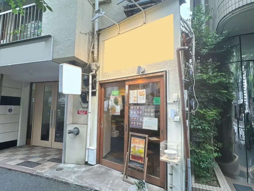中野の居抜き店舗の外観