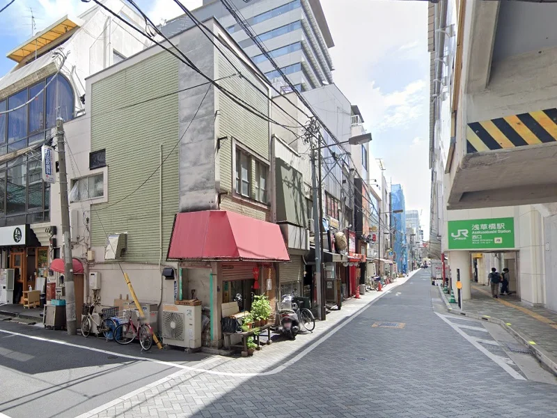 浅草橋の事務所仕様物件の外観