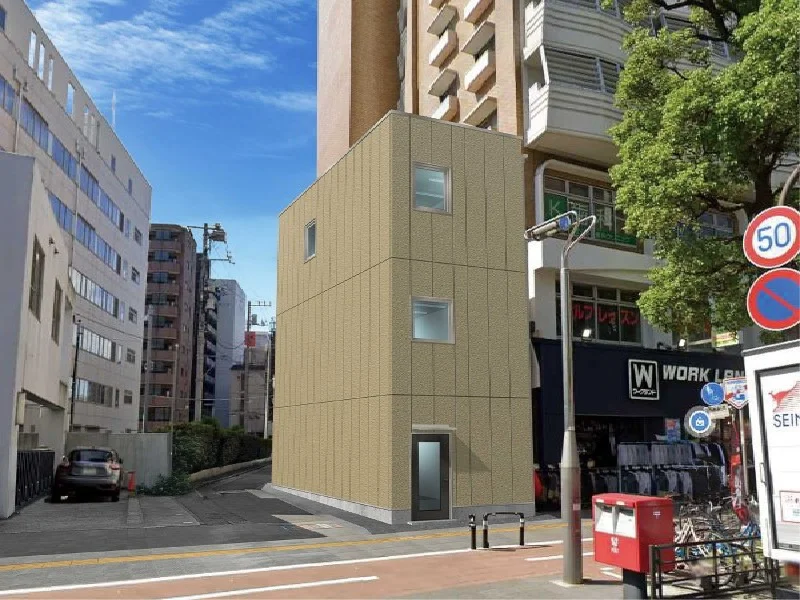 貸店舗(スケルトン)の外観