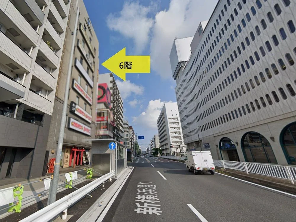 桜木町のスケルトン店舗物件の外観