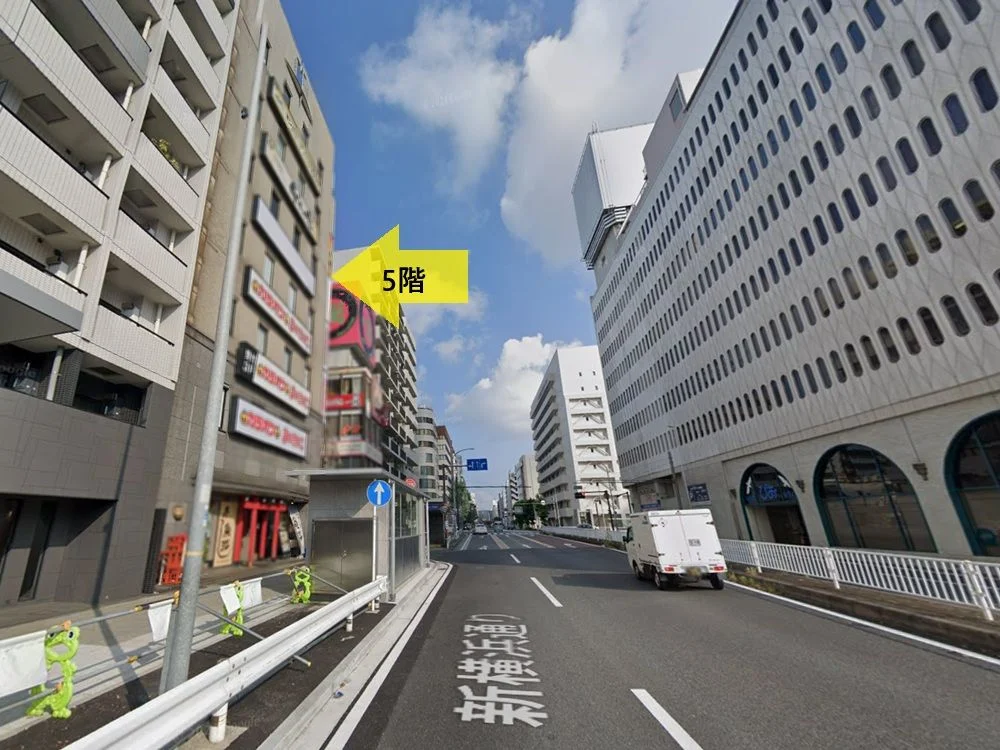 桜木町のスケルトン店舗物件の外観