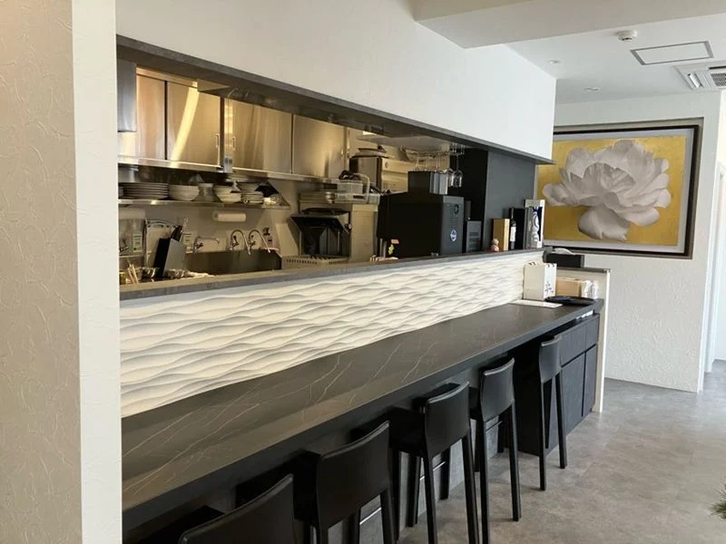 虎ノ門ヒルズの居抜き店舗の内装