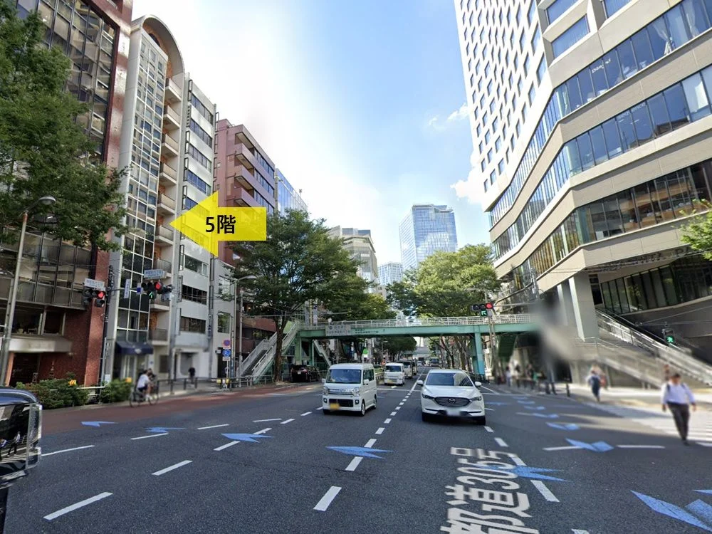 渋谷のエステ居抜きの外観