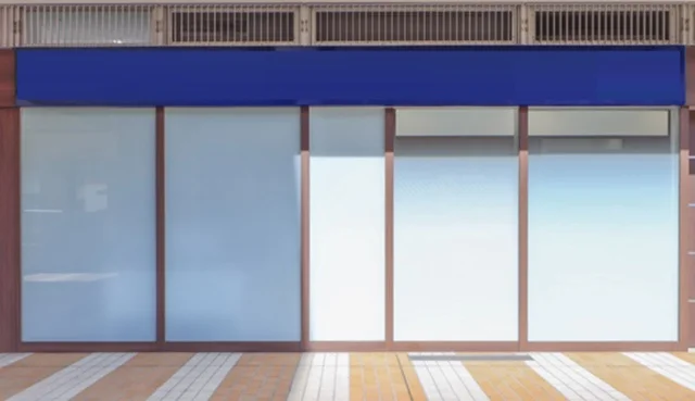 市川のスケルトン物件のエントランス