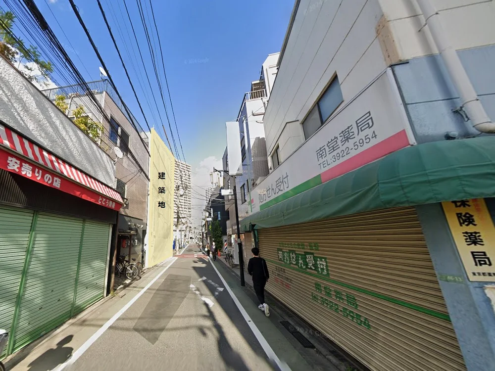 大泉学園のスケルトン物件の外観