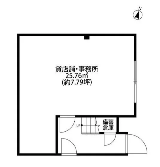 大泉学園のスケルトン物件の地図