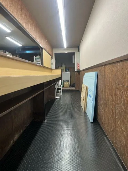 ラーメンの居抜き物件の内装
