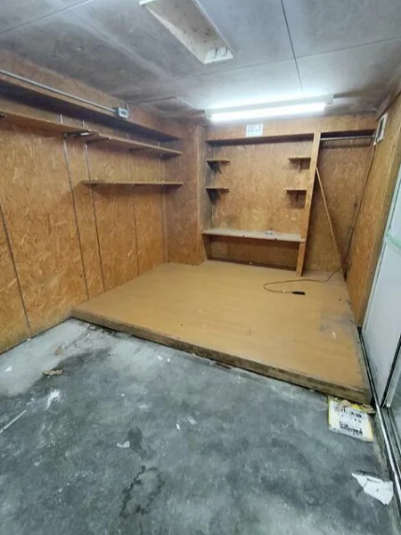 ラーメンの居抜き物件の内装