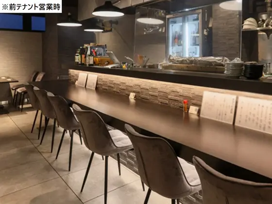 藤沢の居抜き店舗の外観