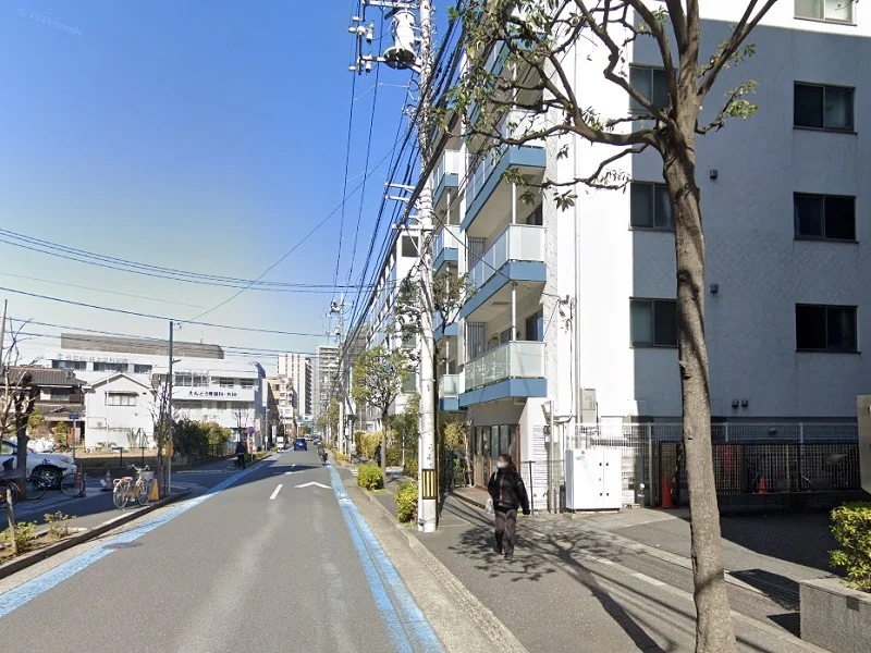 西葛西の中華料理居抜きの外観