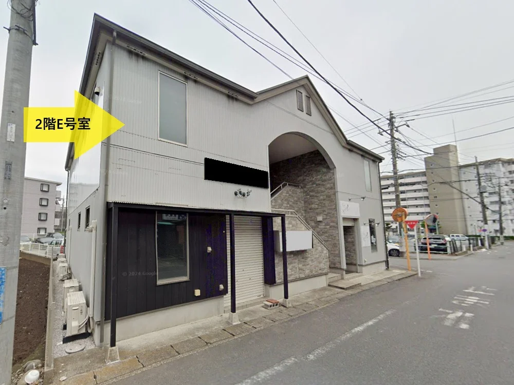 小作のスナック・パブ居抜きの外観