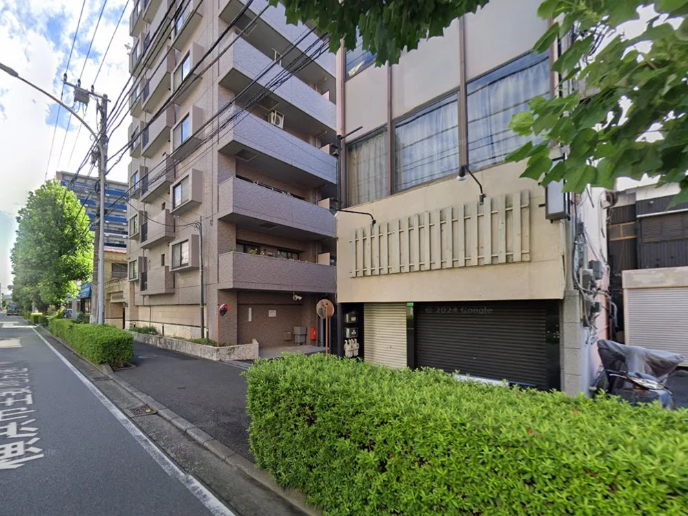 横浜の和食居抜きの外観