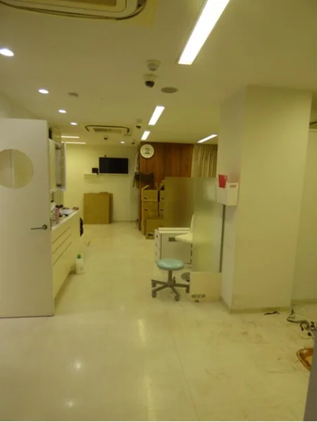 竹ノ塚の居抜き店舗の内装