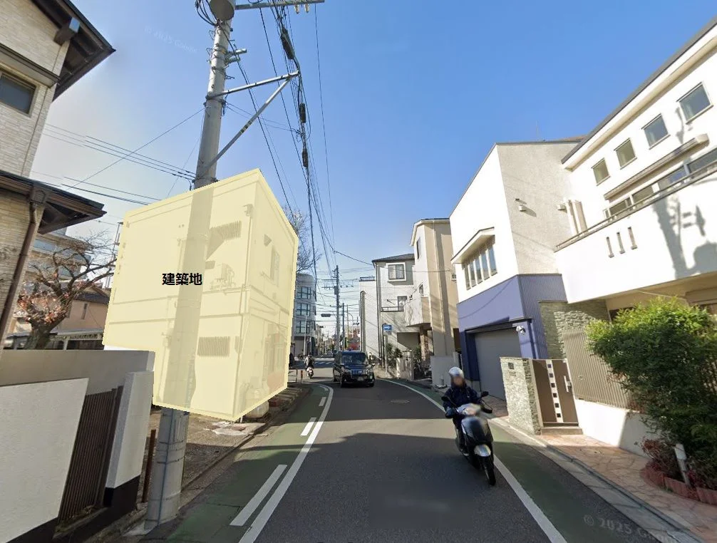 貸店舗(スケルトン)の外観